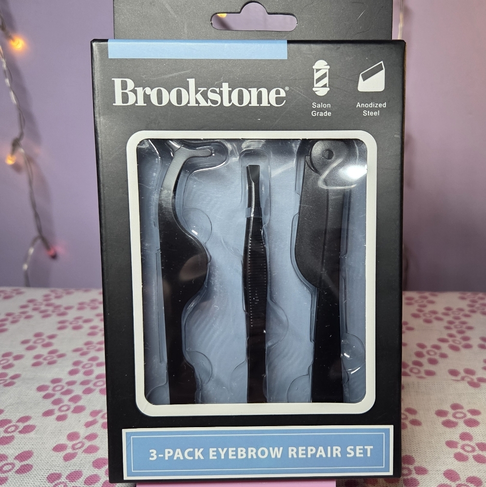 Brookstone Black Eyebrow Repair Kit
